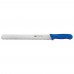 Winco KWP-121U Stal 12 Straight Bread Knife with Blue Handle