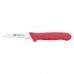 Winco KWP-30R Stal 3-1/4 Paring Knife with Red Polypropylene Handle, 2-Pack