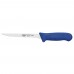 Winco KWP-61U Stal 6 Straight Boning Knife with Blue Handle