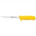 Winco KWP-61Y Stal 6 Straight Boning Knife with Yellow Handle