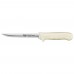 Winco KWP-63 Stal 6 Steel Utility Knife with White Handle