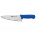 Winco KWP-80U Stal 8 Chefs Knife with Blue Handle