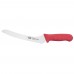 Winco KWP-92R 9 Offset Bread Knife with Red Handle