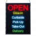 Winco LED-20 All-in-One OPEN LED Sign