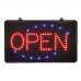 Winco LED-6 LED Open Sign with Single Flashing Pattern