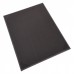 Winco LMS-811GY Gray Leatherette Single Panel Menu Cover, 8-1/2 x 11