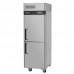 Turbo Air M3RF19-2-N-L 25 M3 Series Left Hinge Solid Door Dual Temperature Refrigerator/Freezer Combo - 9 Cu. Ft.(R)/8 Cu. Ft.(F)