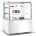 WowShowcase MB36-W 36" Curved Glass Refrigerated Bakery Display Case, White