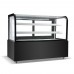 WowShowcase MB60-B 60" Black Curved Glass Refrigerated Bakery Display Case