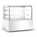 WowShowcase MB60-W 60" White Curved Glass Refrigerated Bakery Display Case