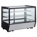 WowShowcase MDC160-ST 36" Countertop Refrigerated Straight Glass Bakery Display Case with LED Lighting