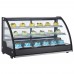 WowShowcase MDC201 48" Countertop Refrigerated Curved Glass Bakery Display Case with LED Lighting