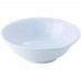 Winco MMB-22W 22 oz. White Melamine Rimless Bowls