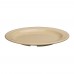 Winco MMPR-7-7 1/4 Tan Melamine Dinner Plates