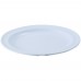 Winco MMPR-8W 8 White Melamine Dinner Plates