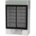 Beverage-Air MMR45HC-1-W MarketMax 52" White Double Sliding Glass Door Refrigerated Merchandiser with LED Lighting - 45 Cu. Ft.