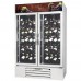 Beverage Air MMRR49HC-1-A-WW-WINE 52" Two Section Wine Cooler w/ 2 Zones - White