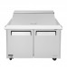 Turbo Air MST-48-18-N 48 M3 Series Refrigerated Mega Top Table with 18 Pan Capacity