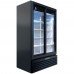 Beverage-Air MT49-1-SDB 47" Marketeer Series Black Refrigerated Sliding Glass Door Merchandiser with LED Lighting