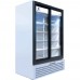 Beverage-Air MT49-1-SDW 47" Marketeer Series White Refrigerated Sliding Glass Door Merchandiser with LED Lighting