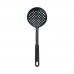 Winco NC-SK 13 Black Perforated Nylon Heat Resistant Skimmer