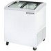 Beverage-Air NC28HC-1-W 28" Curved Lid Novelty Display Freezer