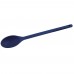 Winco NS-15B 15 Blue Nylon Heat Resistant Spoon