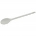 Winco NS-15W 15 Off-White Nylon Solid Serving Spoon