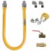 WowPrep (3/4 x 36) Easyflex Gas Hose Connector Kit with Quick Disconnect | NSF