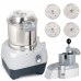 WowPrep PCFP-5B Combination Food Processor with 5 Qt Stainless Steel Bowl, Continuous Feed and 4 Discs - 1HP