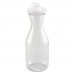 Winco PDT-10 1 Liter Polycarbonate Decanter With Lid