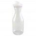 Winco PDT-15 1.5 Liter Polycarbonate Decanter with Lid