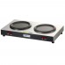 WowPrep PDW2-F Double Burner Warmer Plate - 200W