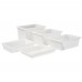 Winco PFFW-3 White Food Storage Box, 18 x 26 x 3