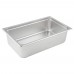 WowPrep Full Size 6 Deep Stainless Steel Steam Table / Hotel Pan