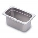 WowPrep 1/9 Size 4 Deep Stainless Steel Steam Table / Hotel Pan