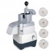 WowPrep PFP-4D Continuous Feed Food Processor with 4 Discs - 1 HP