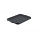 Winco PLW-CK Black Polypropylene Dish Box Cover For PLW-7K