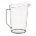 Winco PMU-400 4 qt Graduation Markings Clear Polycarbonate Measuring Cup