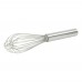 Winco PN-10 10 Stainless Steel Piano Whip/Whisk