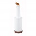 Winco PPB-1B 1 Qt. Pour Bottle with Brown Spout and Cap