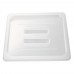 WowPrep 1/6 Size Clear Polycarbonate Food Pan Lid with Handle