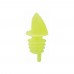 Winco PPR-2Y Yellow Plastic Free-Flow Pourer