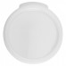 Winco PPRC-1C White Round Cover for PPRC-1W