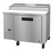 Hoshizaki PR46A 46 Steelheart Series One-Section Pizza Prep Table with Stainless Door - 11 Cu. Ft.