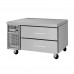Turbo Air PRCBE-36F-N Pro Series 36 Two Drawer Chef Base Freezer - 5 Cu. Ft.