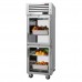 Turbo Air PRO-26-2R-GS-PT-N-L 29 Pro Series Pass-Thru Left Hinged Front Glass & Back Solid Half Door Refrigerator - 27 Cu. Ft.