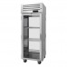 Turbo Air PRO-26H-G-PT-LR Pro Series 29 Pass-Thru Left-Hinged Front / Right-Hinged Back Glass Door Heated Cabinet - 115V - 26 Cu. Ft.