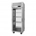 Turbo Air PRO-26H2-G-PT-L Pro Series 29 Pass-Thru Left-Hinged Glass Door Heated Cabinet - 208V - 26 Cu. Ft.