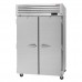 Turbo Air PRO-50R-PT-N 52 Pro Series Pass-Thru Two Solid Door Refrigerator - 51 Cu. Ft.